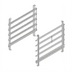 Thumbnail image #1 for RATIONAL Type 62 Hinging Rack for 6 2/1 GN Pans, 2-5/8 Inch Rail Spacing