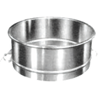 Thumbnail image #1 for Hobart Food Machines - Mixers EXTEND-SST60G 60-Quart Stainless Steel Mixer Bowl Extension Ring