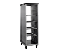 Eagle Panco Heavy Duty Mobile Aluminum Pan Rack with Side Panels, 40 Full-Size Sheet Pan Capacity