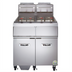 Thumbnail image #1 for Vulcan 31-Inch Double Vat Gas Floor Fryer with KleenScreen Plus Filtration