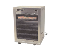 Carter-Hoffmann DF1818-3 Half-Size Heated Doorless Pass-Through Pizza Box Holding Cabinet, 3-Shelf, Countertop, 18 x 18 Inch Pizza Box Capacity