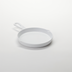 Thumbnail image #1 for American Metalcraft White Melamine Fry Pan Server, 24 oz., 8-1/2 Inch Diameter