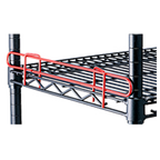 Thumbnail image #1 for Eagle Group Stand-Outs L24-1R Decorative Wire Shelf Ledge, 24"L x 1"H, Red Epoxy Finish