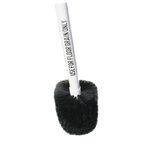 Thumbnail image #2 for CFS Brands Flo-Pac® 4014800 Floor Drain Brush Head, 6-3/4 in x 6 in, Threaded Handle Hole, Black Polypropylene Case of 6