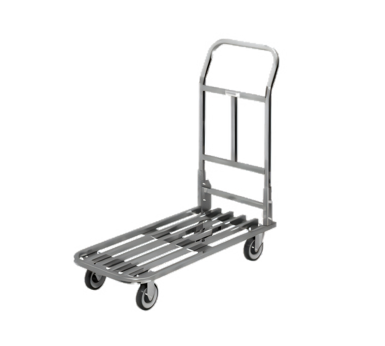 Product image #2 for Channel Chrome Stocking Truck with 18 x 37 Inch Tubular Deck