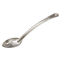 Winco SSCH-13L Slotted Spoon Case of 12