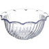 Thumbnail image #1 for Carlisle Tulip 8 oz Clear SAN Berry Dish with Scalloped Edge