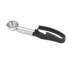 Thumbnail image #1 for Vollrath Size 30 1.13 oz Extended-Length Stainless Steel Disher with Black Ergonomic Handle