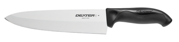 Product image #2 for Dexter® 360™ 8-Inch Stamped Cook's Knife with Straight Edge and Black Handle