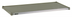 Thumbnail image #1 for Eagle Group Valu-Master 30 x 21 Inch Solid Commercial Shelf, Galvanized Steel, Gray Epoxy Finish