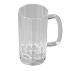Thumbnail image #1 for CFS Brands Lexington™ 4396507 Clear Polycarbonate Mug, 16 oz, Recessed Drain Case of 12