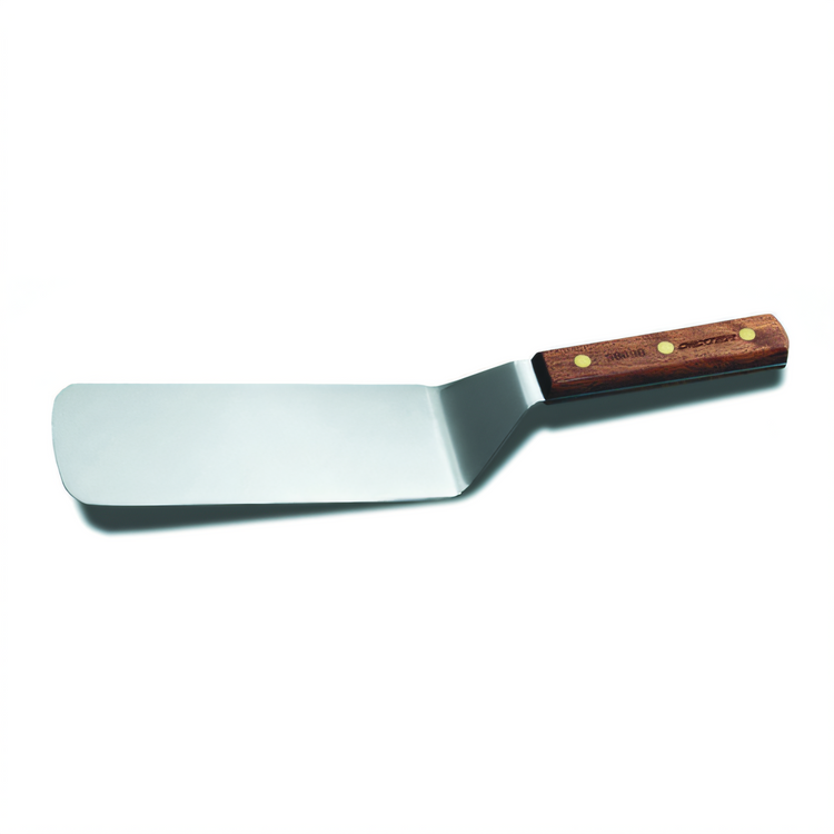 Product image #1 for Traditional 8-Inch x 3-Inch Stiff Offset Grill Turner with Stainless Steel Blade and Rosewood Handle
