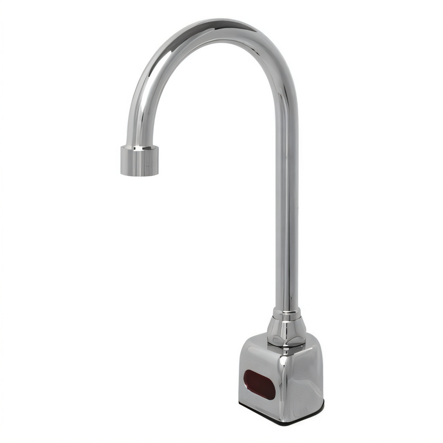 Product image #1 for Fisher 76058 Single-Hole Deck-Mount Touchless Sensor Mixing Faucet with Gooseneck Spout, Chrome-Plated Brass