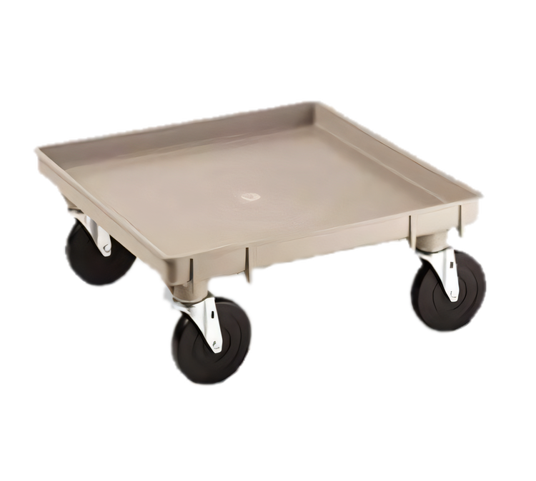 Product image #1 for Rack-Master Beige Plastic Dish and Glass Rack Dolly Base, Without Handle