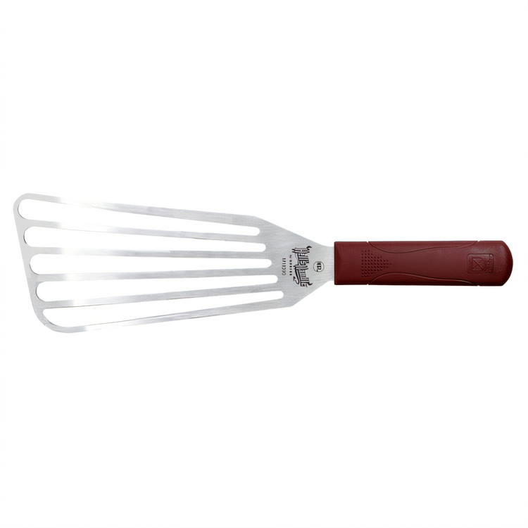 Product image #1 for Mercer Culinary Hell's Handle Flexible Slotted Fish Turner, 9 x 4 Inch Blade, 14 Inch Length