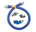 Thumbnail image #1 for Dormont Blue Hose 3/4 Inch I.D. x 60 Inch Moveable Gas Connector Hose Assembly with Swivel MAX and SnapFast Quick Disconnect