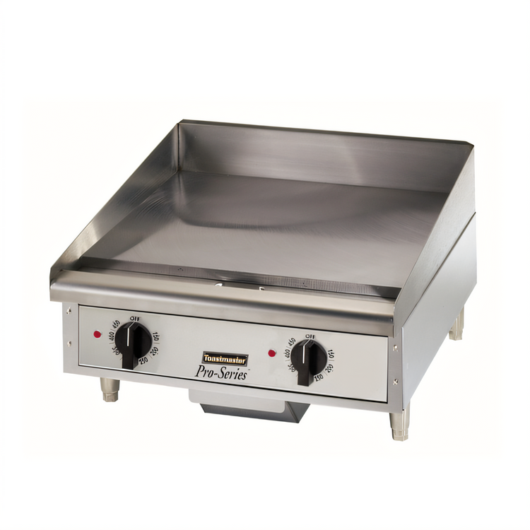Product image #1 for Toastmaster 24-Inch Countertop Natural Gas Thermostatic Griddle with 3/4-Inch Polished Steel Plate