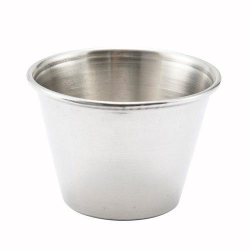 Product image #1 for Winco 2.5 oz Round Stainless Steel Sauce Cup