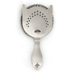 Thumbnail image #1 for Spill-Stop Bonzer 8012-1 Hawthorne Bar Strainer, 2-Prong Stainless Steel, Polished Finish