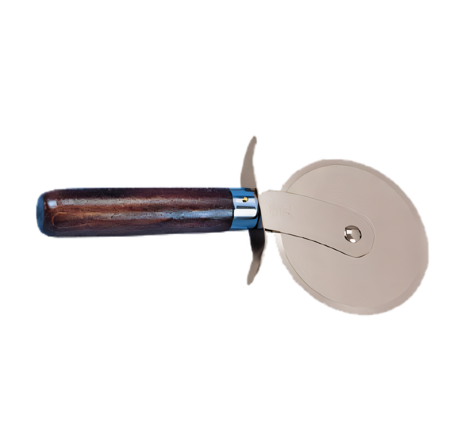 Product image #1 for American Metalcraft Wood-Handled Pizza Cutter with 4-Inch Stainless Steel Wheel