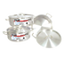 Thumbnail image #1 for Admiral Craft Equipment Corp. BRSS-20 Titan Braising Pots Case of 4