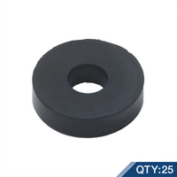 T&S Brass Faucet Seat Washers, 25 per Bag