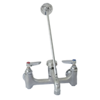 Thumbnail image #1 for Eagle Group 312690-X Mop Sink Service Faucet, Vacuum Breaker, 8-Inch Centers, 1/2-Inch NPT Female Inlets