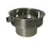 Thumbnail image #1 for Town Equipment 33 Quart Stainless Steel Overflow Blanch Pot for 16-Inch Steam Cooker Chamber