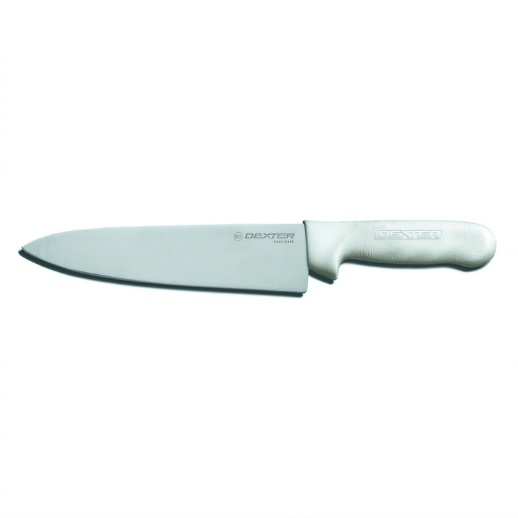 Product image #1 for Dexter Russell Sani-Safe 8-Inch Stamped Chef's Knife with White Polypropylene Handle