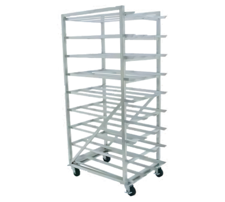 Product image #1 for Advance Tabco Special Value Series Full-Size Mobile Aluminum Can Rack with Casters for #5 and #10 Cans, 162 #10 or 216 #5 Capacity