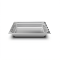 GN 1/1 Stainless Steel Vacuum-Resistant Food Packaging Pan, 4 Inch High
