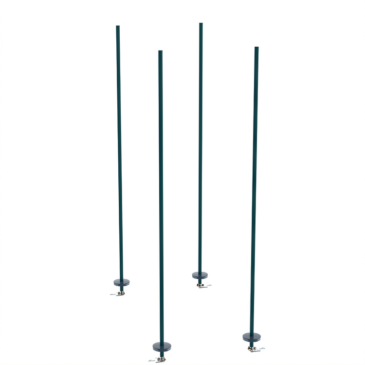Product image #1 for Metro qwikTRAK HD High Density Track Shelving Stationary Intermediate Unit Kit with 74-Inch Posts