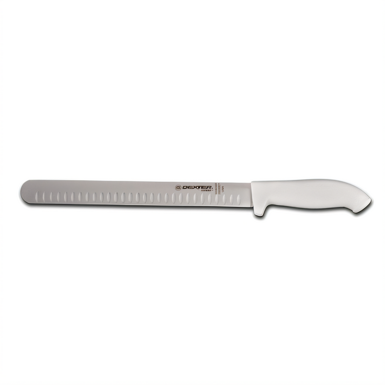 Product image #1 for Dexter Russell SofGrip 12-Inch Duo-Edge Roast Slicer with White Soft Grip Handle