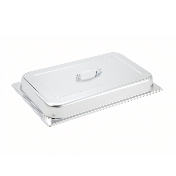 Product image #1 for Winco Full-Size Stainless Steel Dome Food Pan Cover with Center Handle