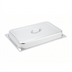 Thumbnail image #1 for Winco Full-Size Stainless Steel Dome Food Pan Cover with Center Handle