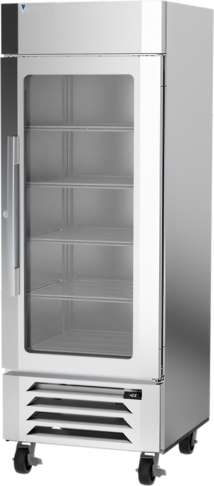 Product image #1 for Victory UltraSpec 1-Section Reach-In Glass Door Merchandiser Freezer, 25.5 Cu. Ft., Self-Contained, Bottom-Mount