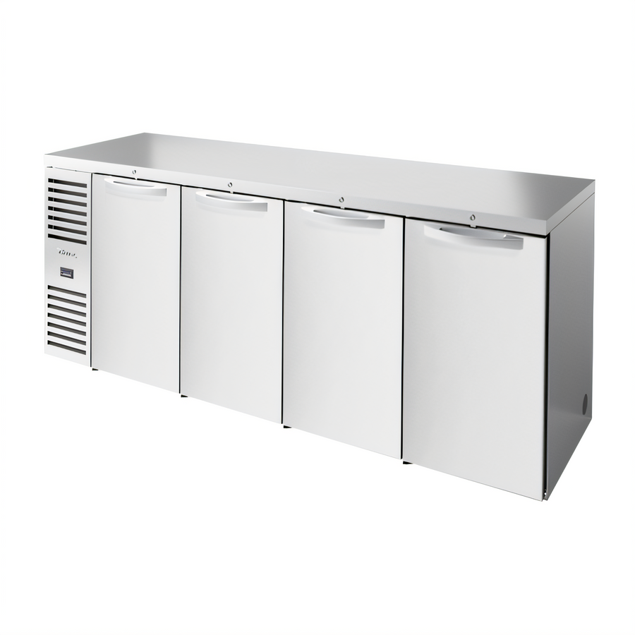 Product image #1 for True Premier Bar 92-Inch Four-Door Stainless Steel Back Bar Cooler