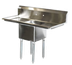 Thumbnail image #1 for Serv-Ware 66-Inch Wide 1-Compartment Economy Sink with Dual 24-Inch Drainboards