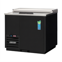 Everest Refrigeration EGC37 Solid Slide Lid Glass and Plate Chiller, 11.0 Cu. Ft., 36-3/4 Inch Wide