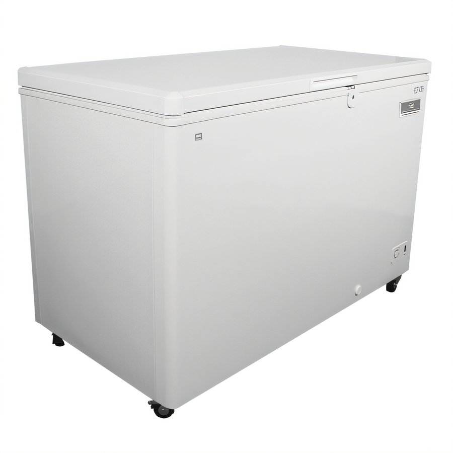 Product image #1 for Kelvinator Commercial 52-Inch Wide 14 Cu. Ft. White Chest Freezer with Locking Solid Hinged Lid