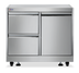 Thumbnail image #1 for 32-Inch Stainless Steel Cabinet Stand for #47876 BBQ Grill with 2 Drawers and Gas Tank Storage