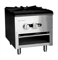 Serv-Ware SSSP-1 Single Burner Natural Gas Stock Pot Range