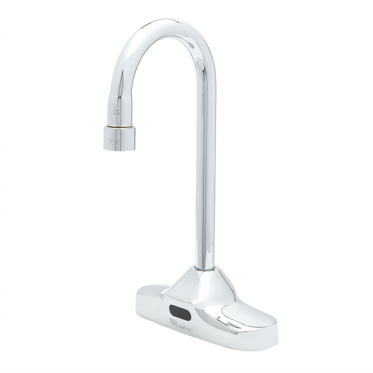 Product image #1 for ChekPoint Touchless Electronic Deck-Mount Faucet with Thermostatic Mixing Valve and 4-Inch Centers