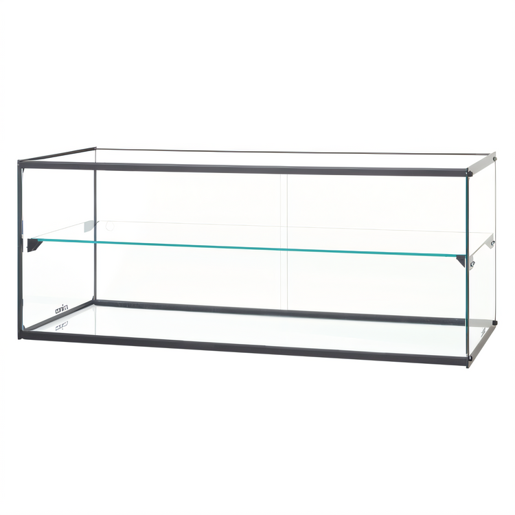 Product image #1 for Winco 36-Inch Countertop Ambient Pastry Display Case, 2-Tier, Tempered Glass, Rear Opening