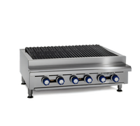 Imperial 24-Inch Gas Countertop Charbroiler with 4 Radiant Burners