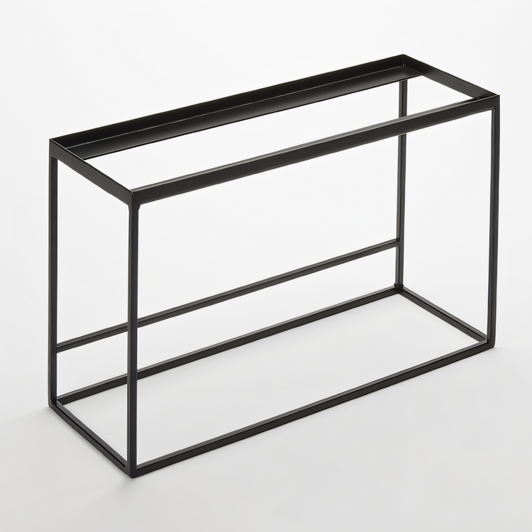 Product image #1 for American Metalcraft Twilight Black Metal Rectangular Buffet Riser Stand