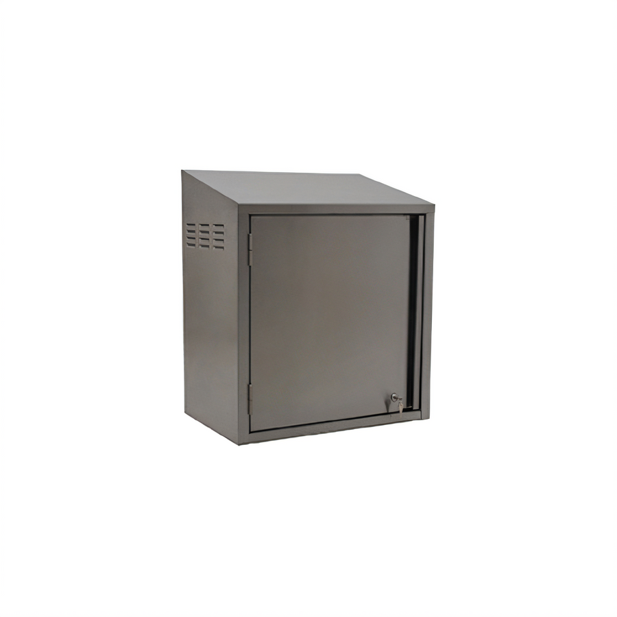 Product image #1 for Eagle Group Wall-Mount Chemical Storage Cabinet, 24 x 15 x 28 Inches, Right-Hinged Door, Stainless Steel