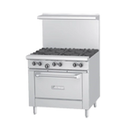 Thumbnail image #1 for Garland US Range U Series Ranges U36-2G24C 36-Inch Gas Restaurant Range with 2 Open Burners, 24-Inch Griddle and Convection Oven