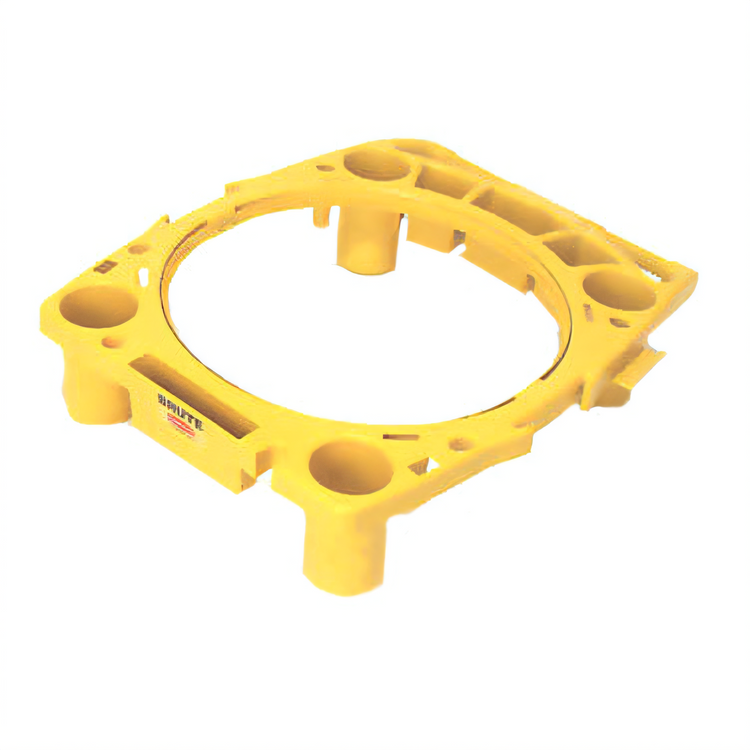 Product image #1 for BRUTE Yellow Plastic Rim Caddy for 44-Gallon BRUTE Containers