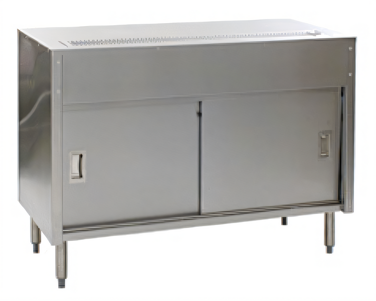 Product image #1 for Eagle Spec-Master 48-Inch Wide Stainless Steel Enclosed Base Urn Stand with Sliding Doors